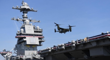 美國重兵集結中東意欲何為